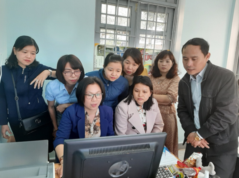 Kế toán các đơn vị dự toán tập huấn triển khai DVCTT